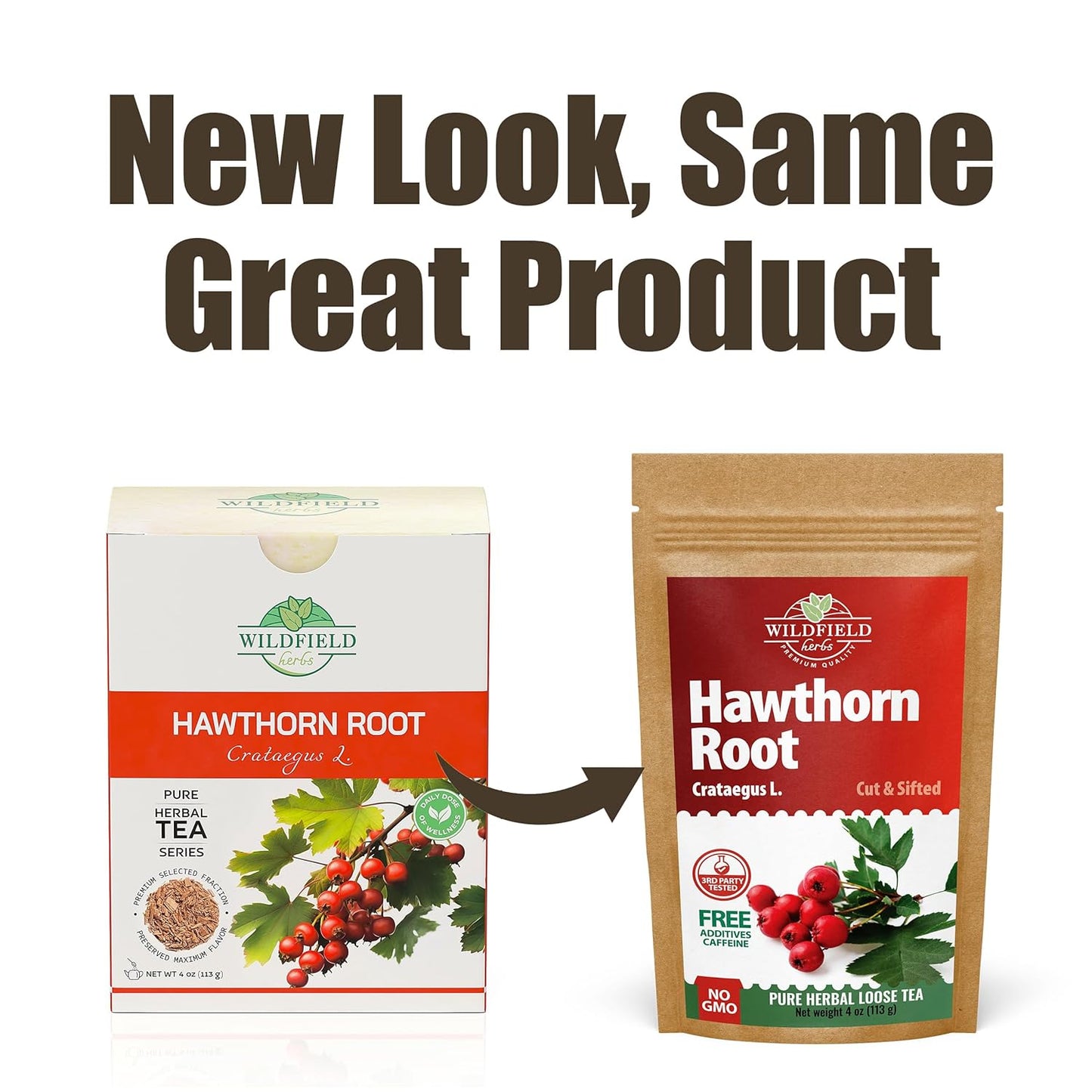 16 oz. Hawthorn Berry Herb Tea Espino blanco (Crataegus L.) - 453g Hawthorn Berry Tea