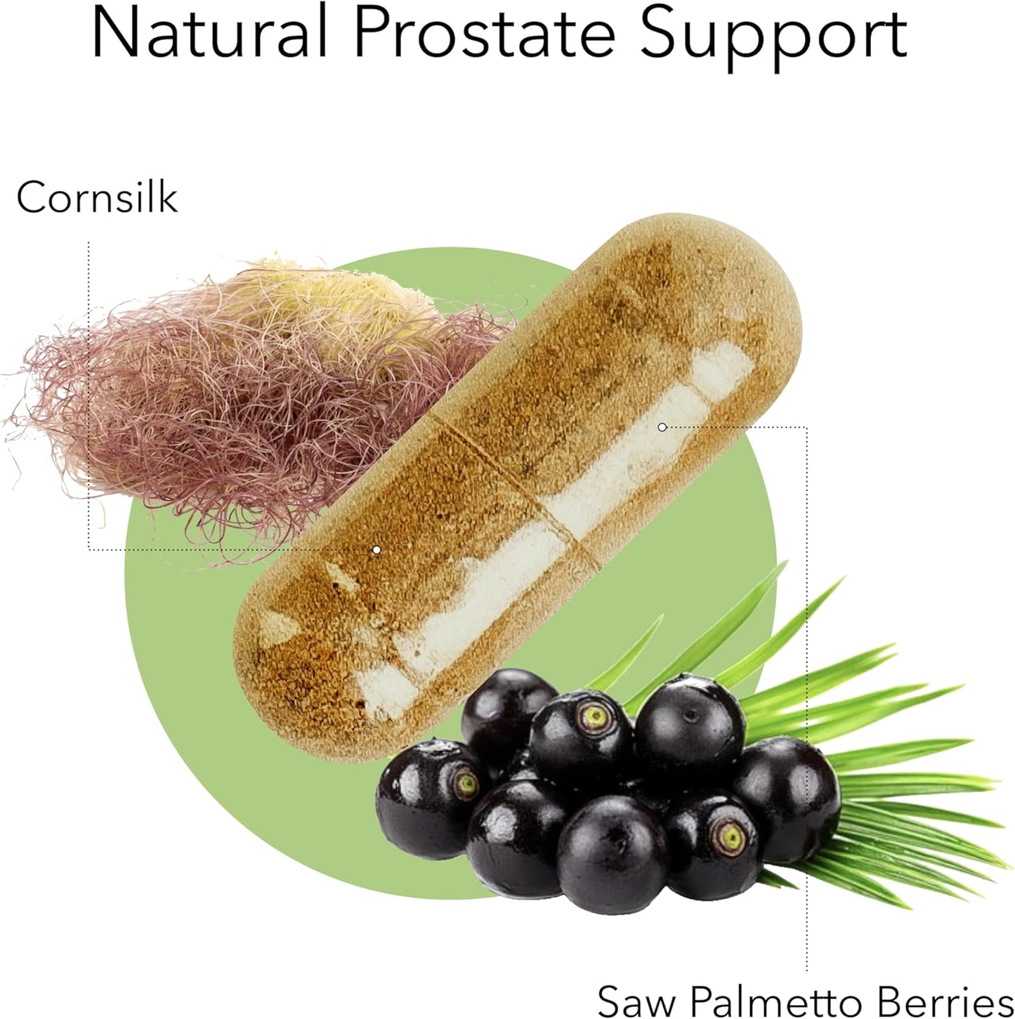 Kroeger Herb Products, Men’s Special | Prostate Support Supplement for Men with Saw Palmetto, Black Walnut & Cornsilk | Herbal Urinary Health Formula | Made in USA