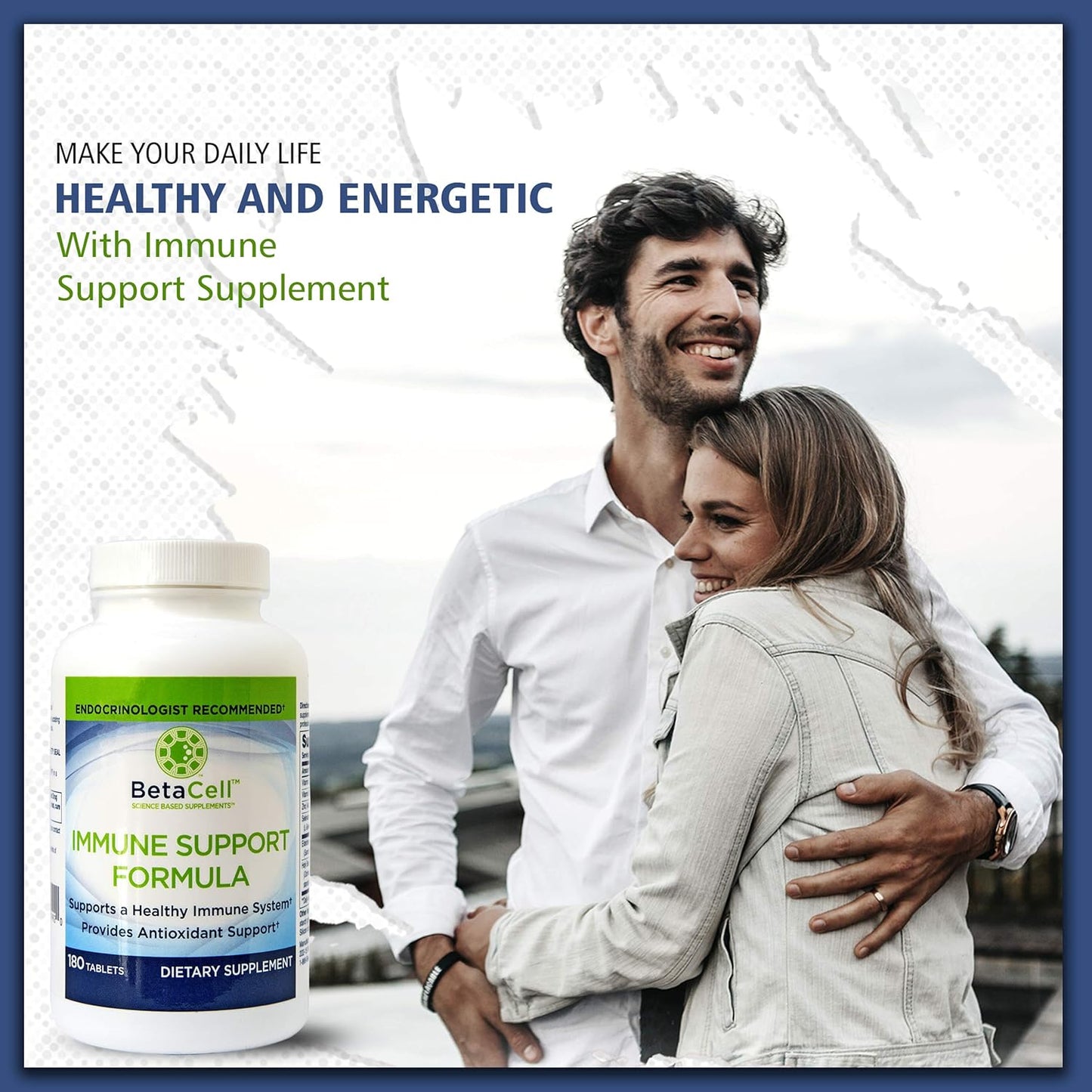 180 Tablets - 6 in 1 Immune Supplement | Vitamin C - Elderberry - Selenium - Vitamin D - Zinc and Holy Basil - Immune Defense for Adults and Kids