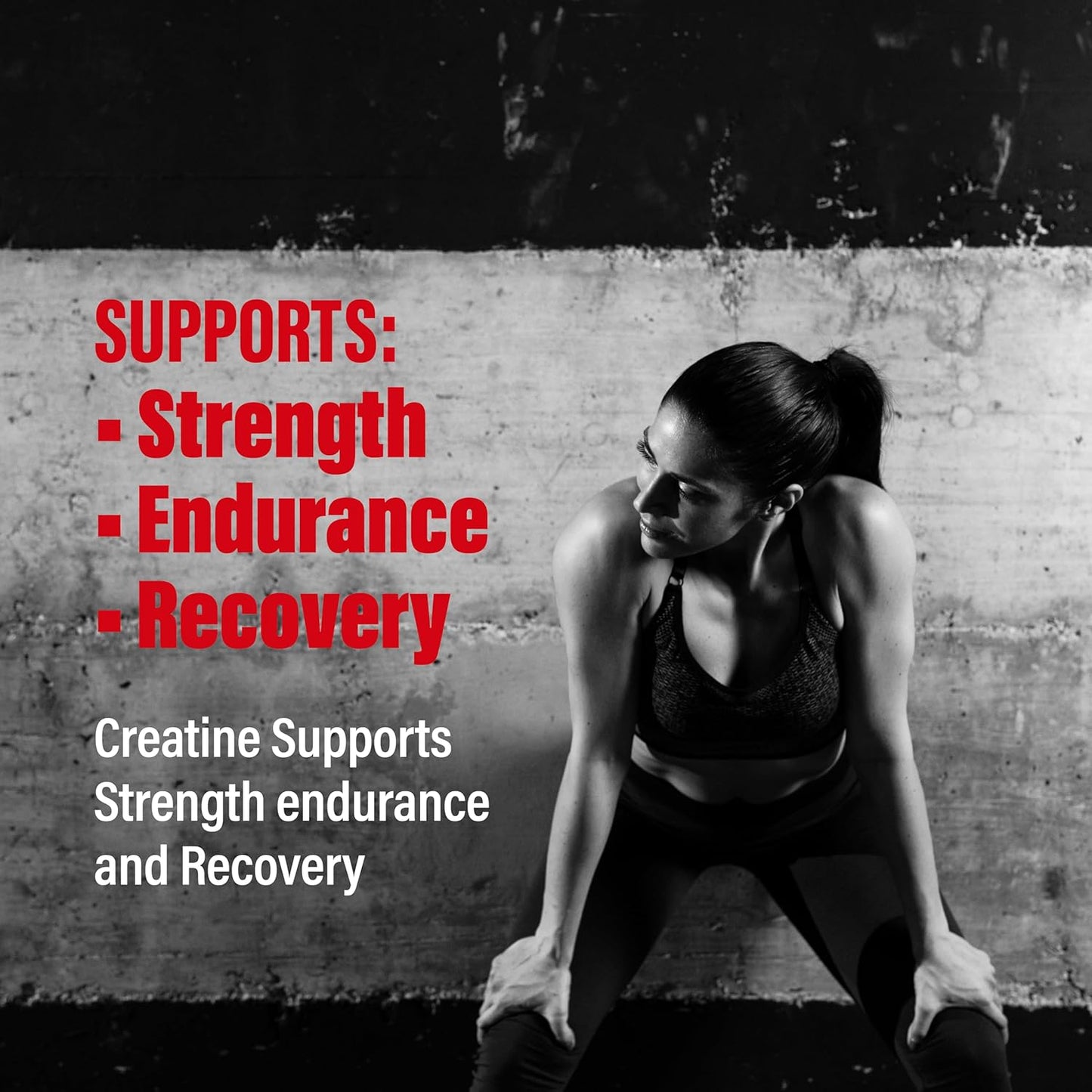 100% Pure Creatine Monohydrate Powder, Canada-Made, 500 g (100 Servings) Micronized Powder, Muscle Growth, Unflavored, Ideal for Athletes & Fitness Enthusiasts, Third Party lab Tested, Vegan