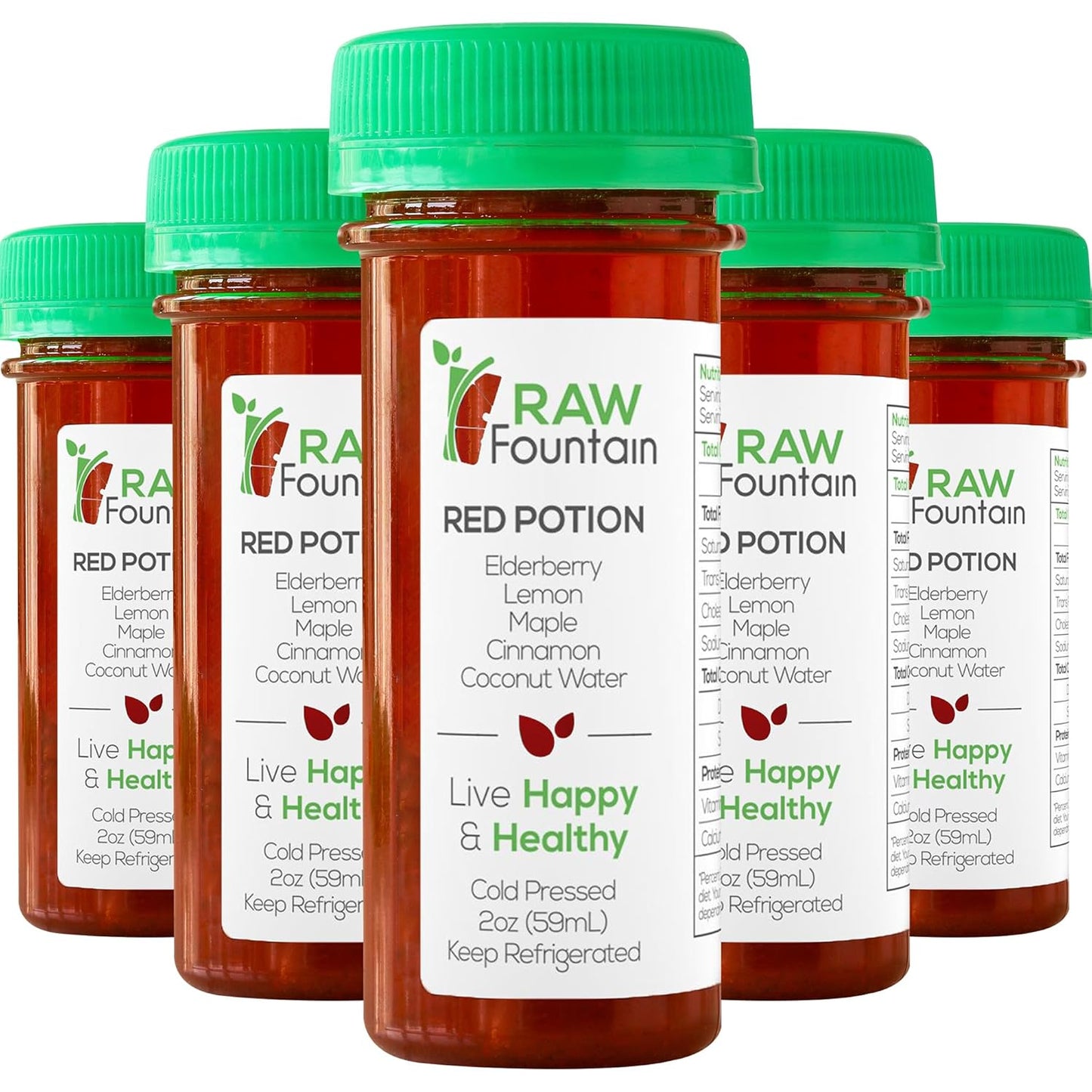 20 Immunity Shots w/Elderberry, Lemon, Maple, Cinnamon 2fl Oz, Packed w/Vitamin C, Raw, Cold Pressed, Unpasteurized, Boosts Immunity, All Natural, No Artificial Flavors or Preservatives