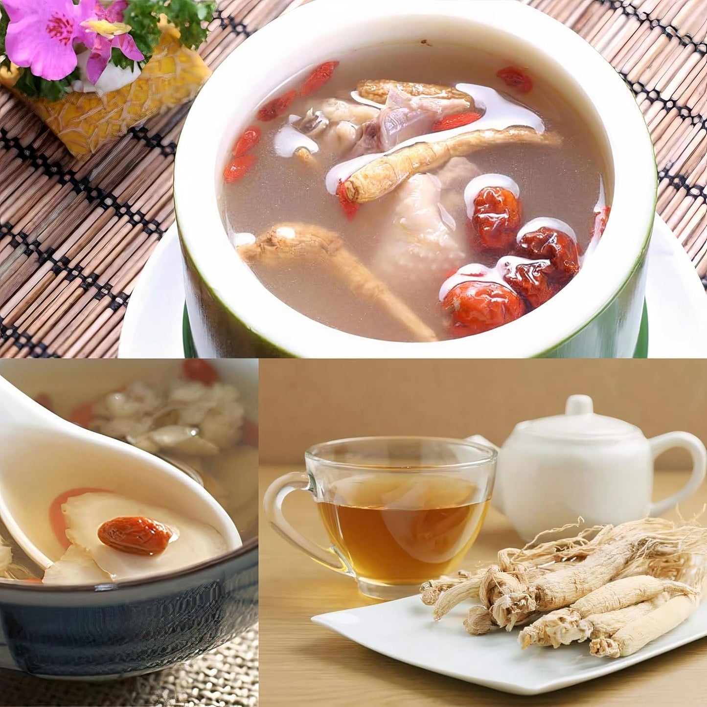 2 Boxes of American Wisconsin Ginseng - Small Long Root - Premium Quality Panax Ginseng. Boosts Body Immunity, Energy for Men & Women (8 Oz per Box)