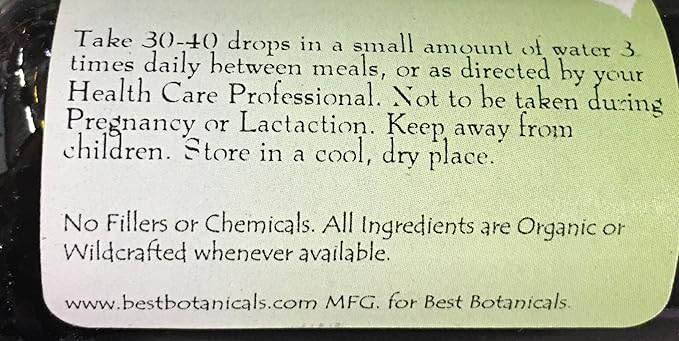 Best Botanicals Squaw Vine Herb Extract 1 oz.