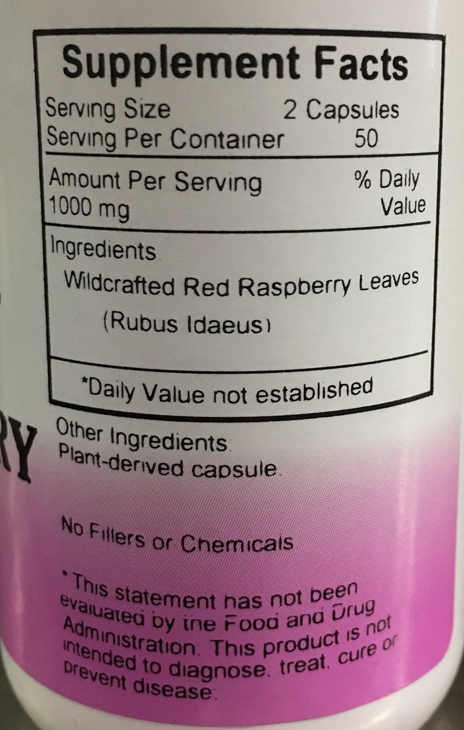 Christopher's Red Raspberry Leaves - 450 mg - 100 Vegetarian Capsules