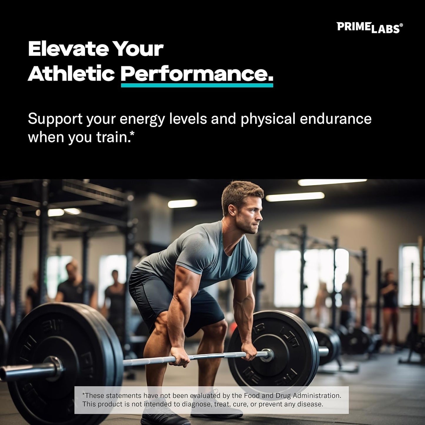 Prime Labs L Arginine 1500mg - Nitric Oxide Supplement - Blood Flow, Energy, Strength, Endurance - 60 Count