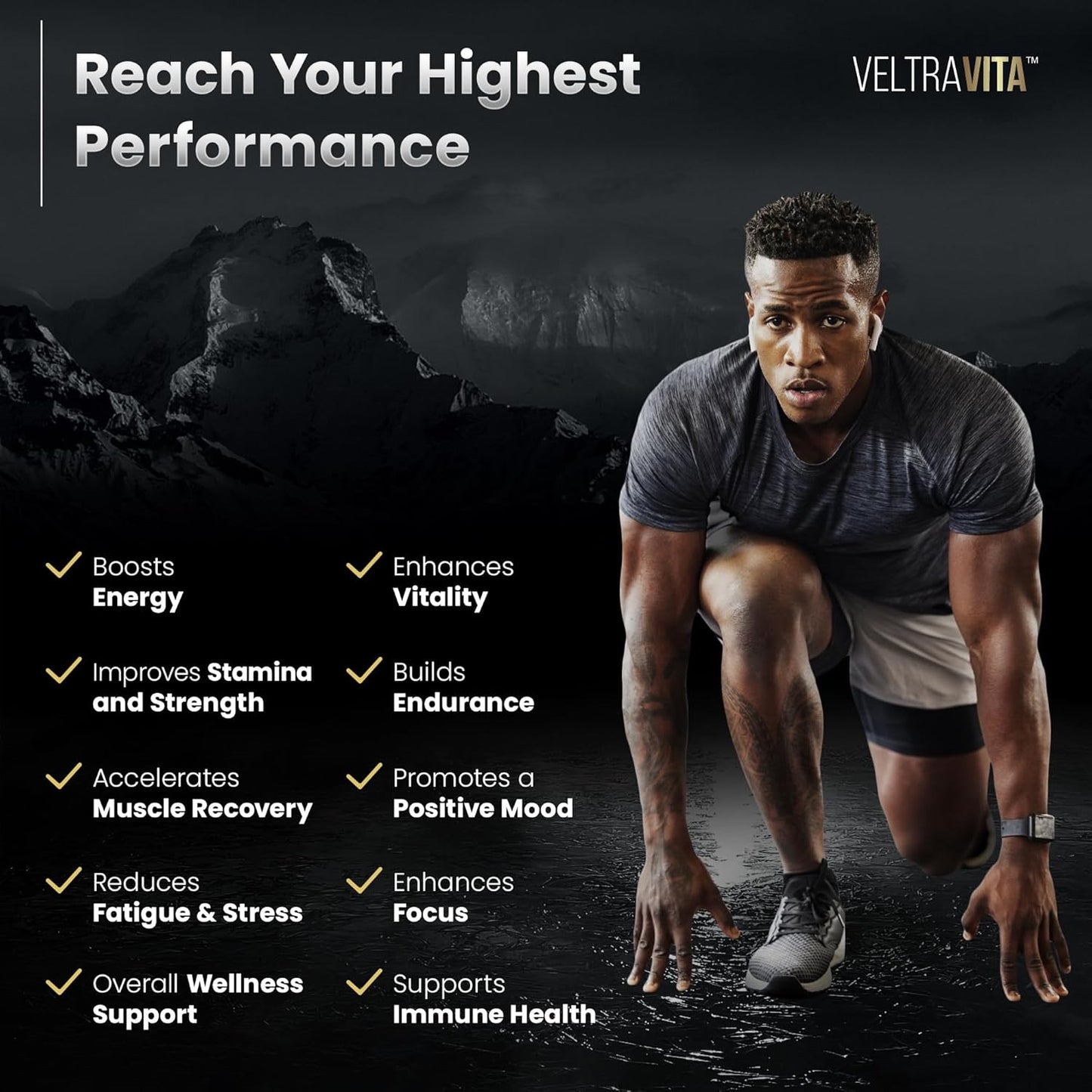 100% Pure Himalayan Shilajit Resin Gold 500 Organic | High Potency 75%+ Fulvic Acid, Humic Acid & 85+ Trace Minerals | Natural Energy & Immune Support for Men & Women | Lab Tested