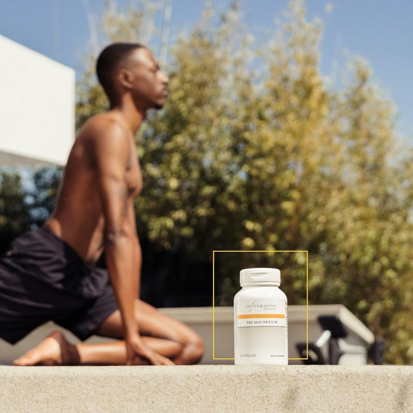 Integrative Therapeutics Tri-Magnesium - Supports Cellular Energy & Energy Metabolism* - Magnesium Supplement for Heart & Nerve Health Support* - Dairy-Free & Gluten-Free - 90 Capsules (90 Servings)