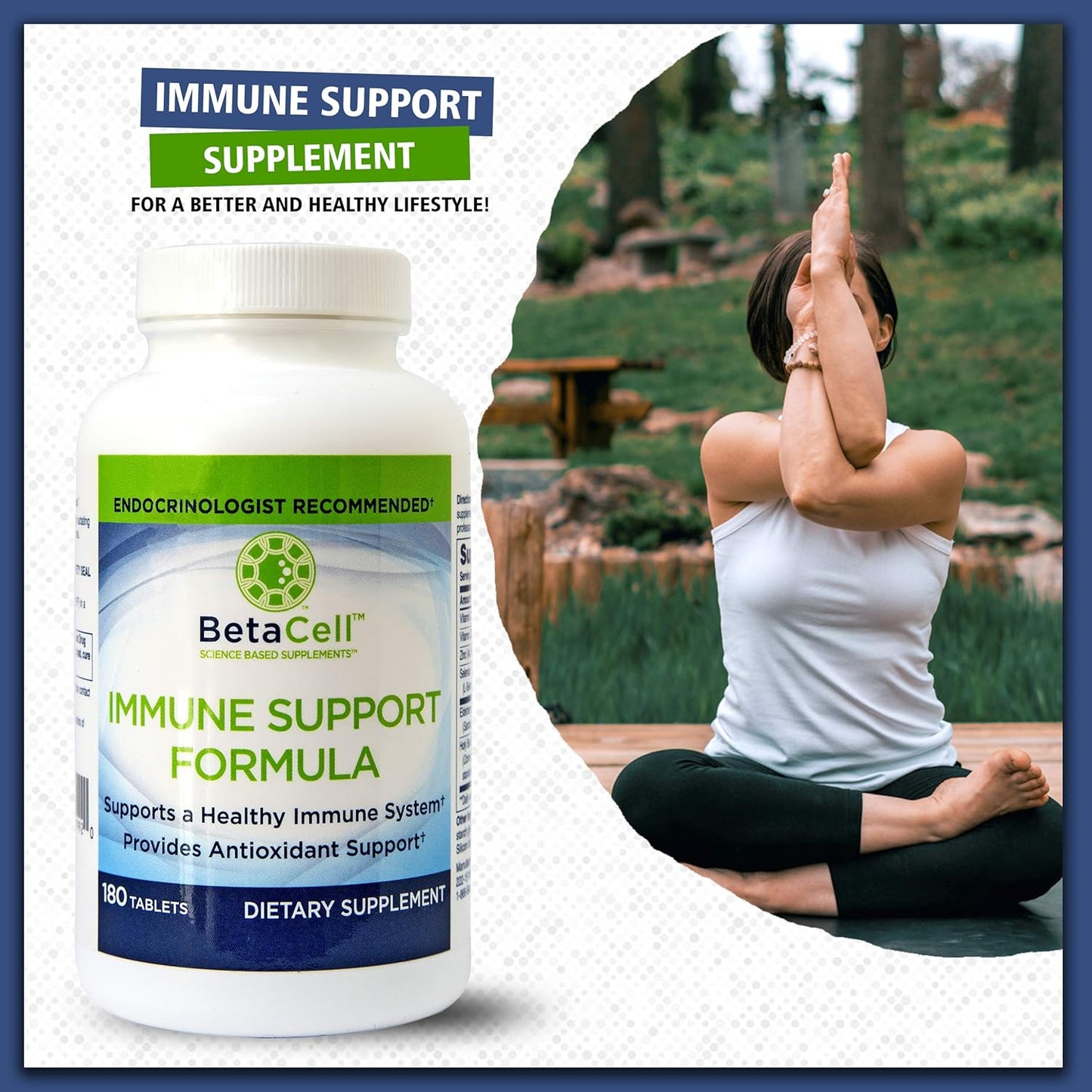 180 Tablets - 6 in 1 Immune Supplement | Vitamin C - Elderberry - Selenium - Vitamin D - Zinc and Holy Basil - Immune Defense for Adults and Kids