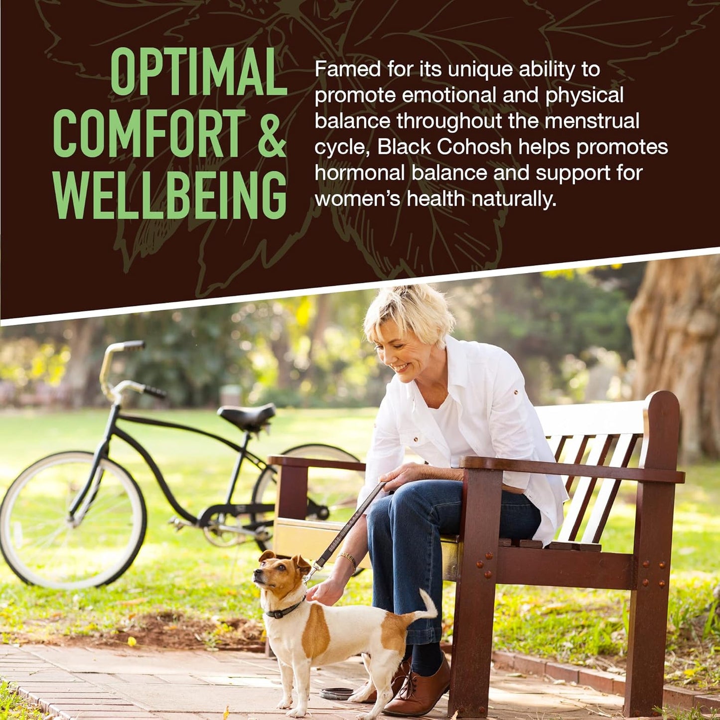 YUM-V'S Strong Earth Black Cohosh Root 50mg (60 Count) - Natural Extract Menopause Supplements Night Sweats & Hot Flashes for Women