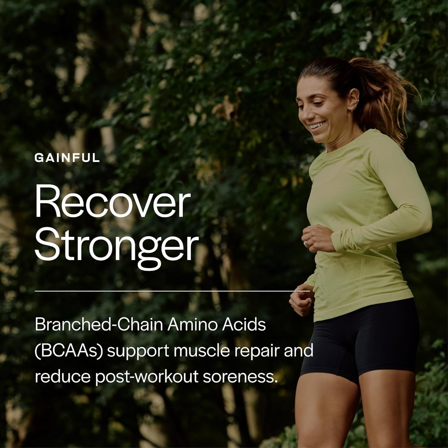 Gainful Caffeine Free Pre Workout Powder with Creatine, Watermelon Flavor, Supports Strength, Endurance, & Recovery, BCAAs, Beta Alanine, L-Citrulline, No Artificial Ingredients, 20 Servings