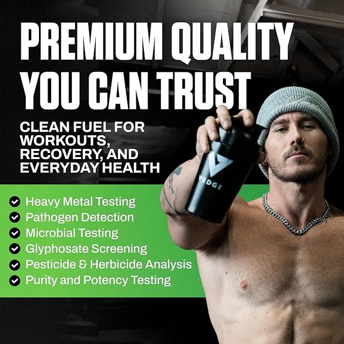 VEDGE Vegan Protein Powder - Plant Protein Powder with Pea, Pumpkin & Sunflower - USDA Organic, Amino Acids, Dairy Free, Soy Free, Keto, Non GMO - Cookies and Creme - 20 Servings