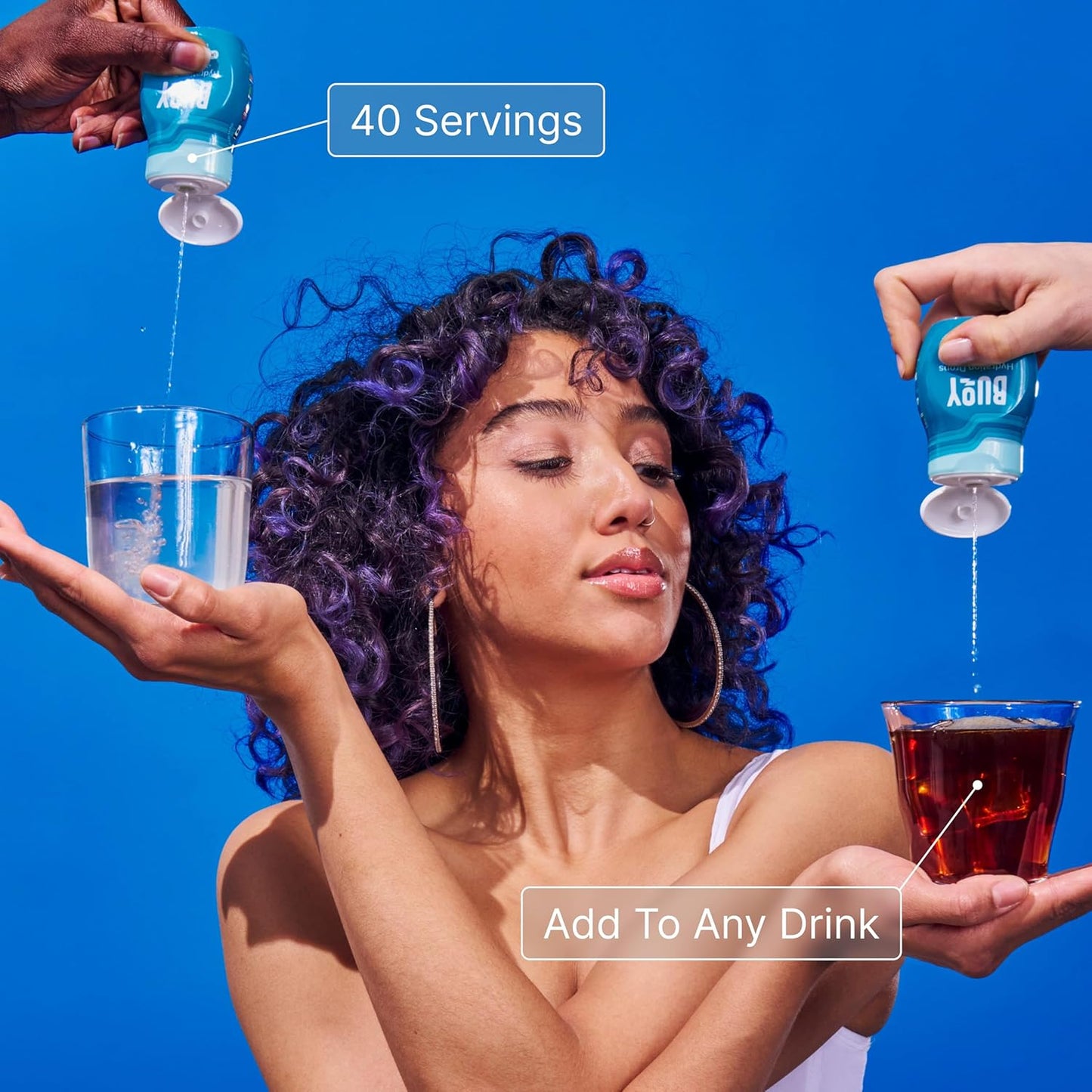 Buoy Electrolyte Drops | 120 Servings | No Sugar, No Sweeteners | Trace Minerals, Vitamins & Antioxidants | Unflavored, Subtle Mineral Taste | Daily Hydration Supplement (Unflavored - 3 Pack)