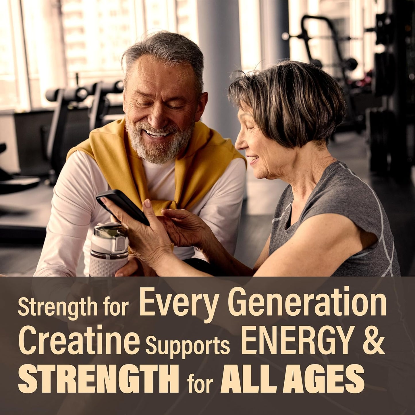 100% Pure Creatine Monohydrate Powder, Canada-Made, 500 g (100 Servings) Micronized Powder, Muscle Growth, Unflavored, Ideal for Athletes & Fitness Enthusiasts, Third Party lab Tested, Vegan