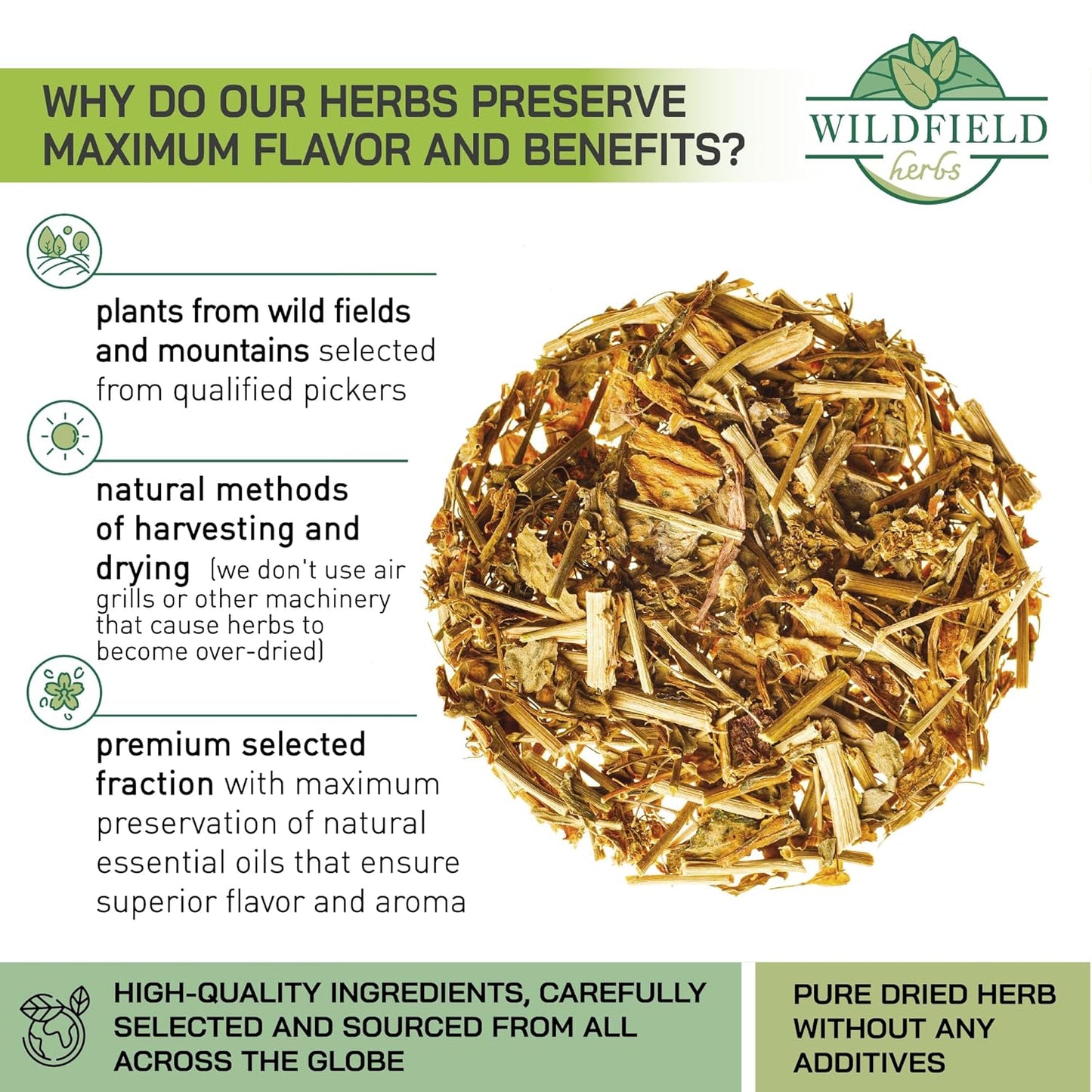 1.8 oz. Shepherds Purse Herb Bulk Herbal Tea Shepard Purse Herb (Capsella Bursa-Pastoris) - 50g Tea Bolsa De Pastor