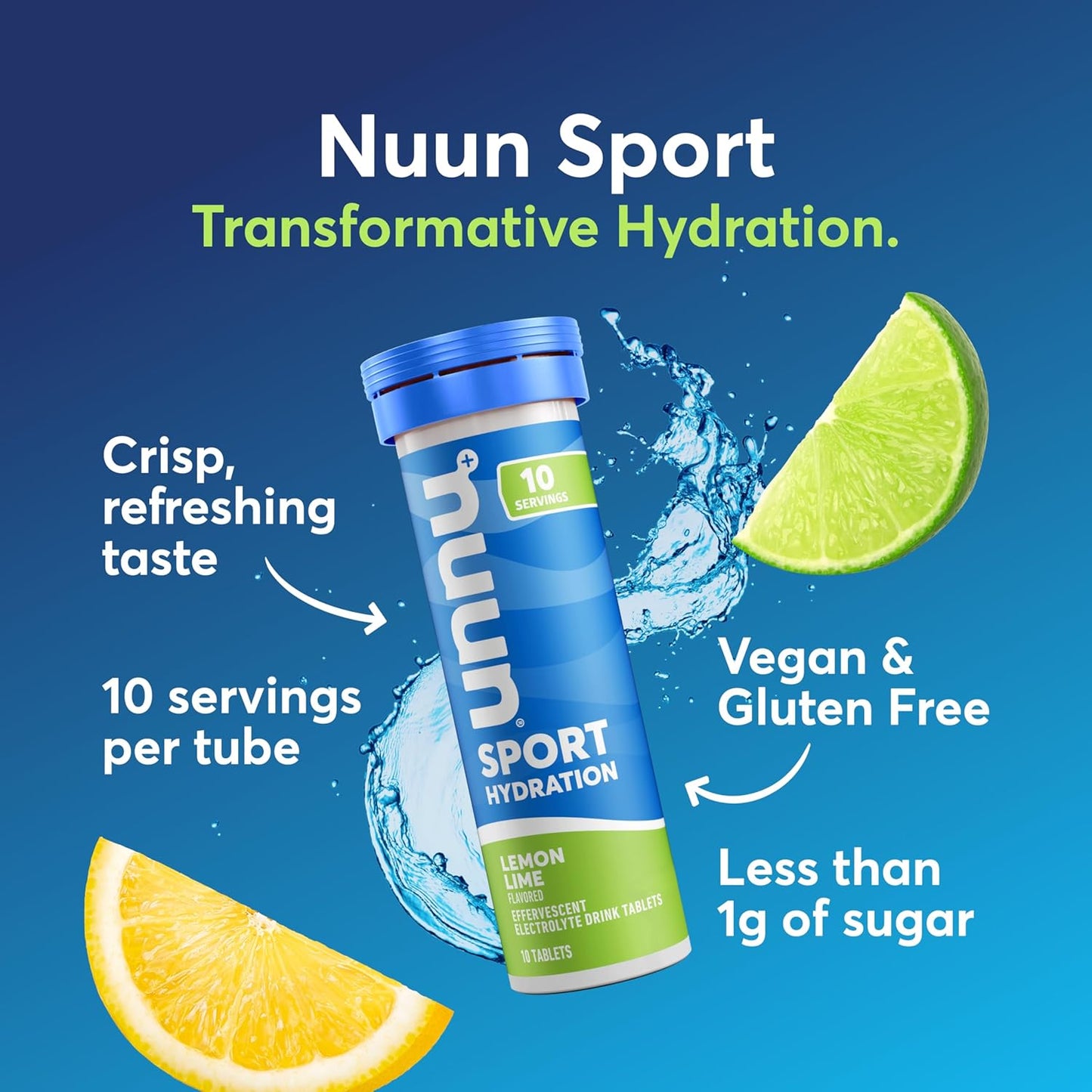 Nuun Hydration Electrolyte Tablets - Sodium, Potassium, Chloride, Calcium, Magnesium, 1g & 0g Sugar Drink Mix | Vegan, Gluten Free, Non-GMO | Complete Pack, Mixed Flavors, 4 Pack (40 Total Servings)