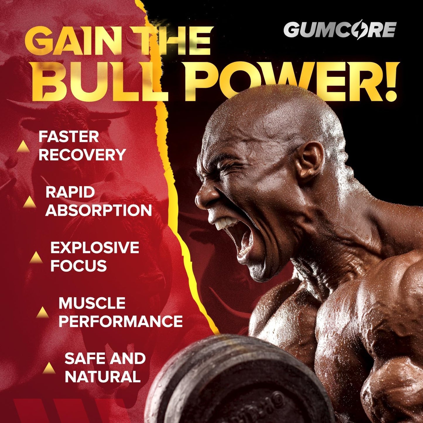 Creatine Monohydrate Gummies, Creatine for Women & Men, Muscle Builder & Recovery Supplement, Pre Workout Gummies, Vegan Creatine Chews