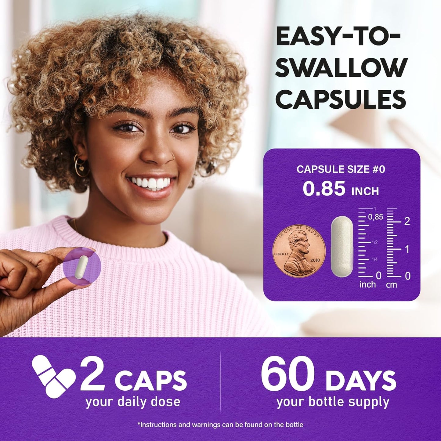 Hyaluronic Acid Supplements 1000 mg - Collagen | MSM | Boswellia | Vitamin D3, C & E - Hyaluronic Acid Capsules - Skin Hydratation & Joint Comfort Support - 7-in-1 Complex - Made in USA - 120 Capsules