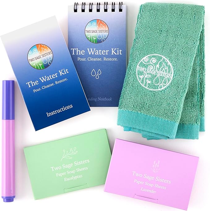 Element Kit Bundle - Self-Care Package for Women and Men – Give The Gift of Peace of Mind – Use The Elements to Practice Mindfullness - by Two Sage Sisters