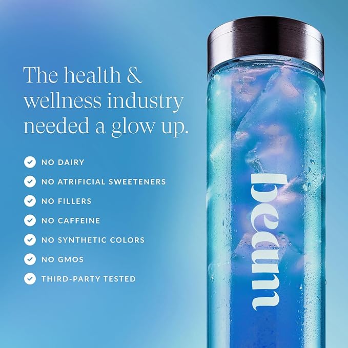 Beam Glow, Hormone Balance for Women, Cortisol Support for Women, Thyroid Support Powder with Selenium, Bromelain and Chasteberry, PMS Relief, Hair Skin & Nails, Health and Wellness Gift, 30 Servings