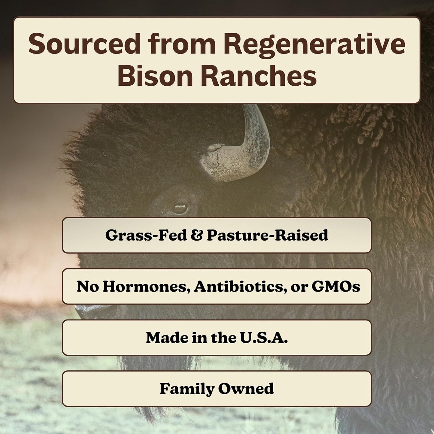 MK Supplements American Beast – Strength, Endurance & Recovery Support – 150 Capsules (30 Servings) – Freeze-Dried American Bison, 100% Grass-Fed, Bison Liver and Bison Heart, Whole-Food Formula
