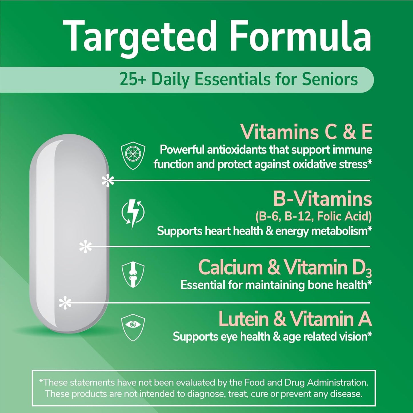 21st Century Sentry Senior Tablets, 265 Count