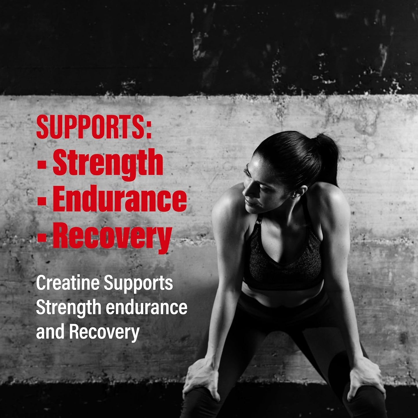 100% Pure Creatine Monohydrate Powder, Canada-Made, 1000 g (200 Servings) Micronized Powder, Muscle Growth, Unflavored, Ideal for Athletes & Fitness Enthusiasts, Third party lab tested, Vegan