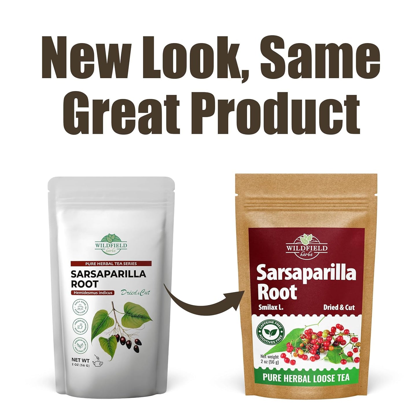 2 oz. Sarsaparilla Root Herbal Tea (Smilax Glabra) - 56g Sasperella Root Herb Raíz De Zarzaparella
