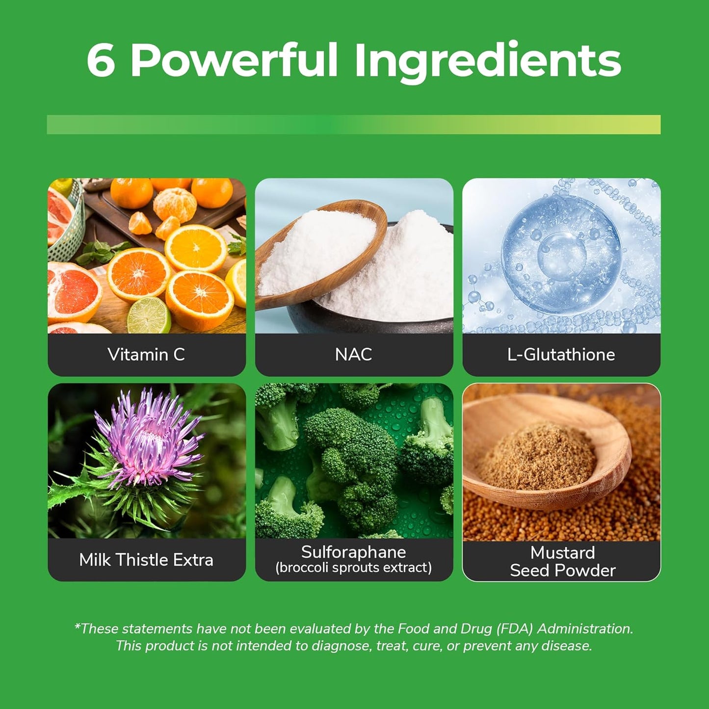 Vital Detox Liver Supplement - First Enzyme-Focused Liver Health Formula - Contains NAC with Milk Thistle, Sulforaphane, and More, 90 Servings