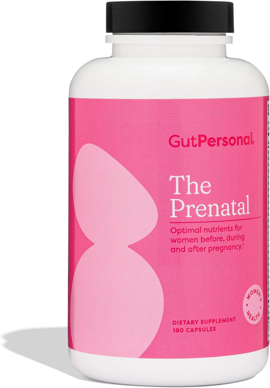 The Prenatal Supplement, Alleviates Morning Sickness and Contains Essential Nutrients Formulated to be The Complete Prenatal and Postnatal Support - 180 Capsules