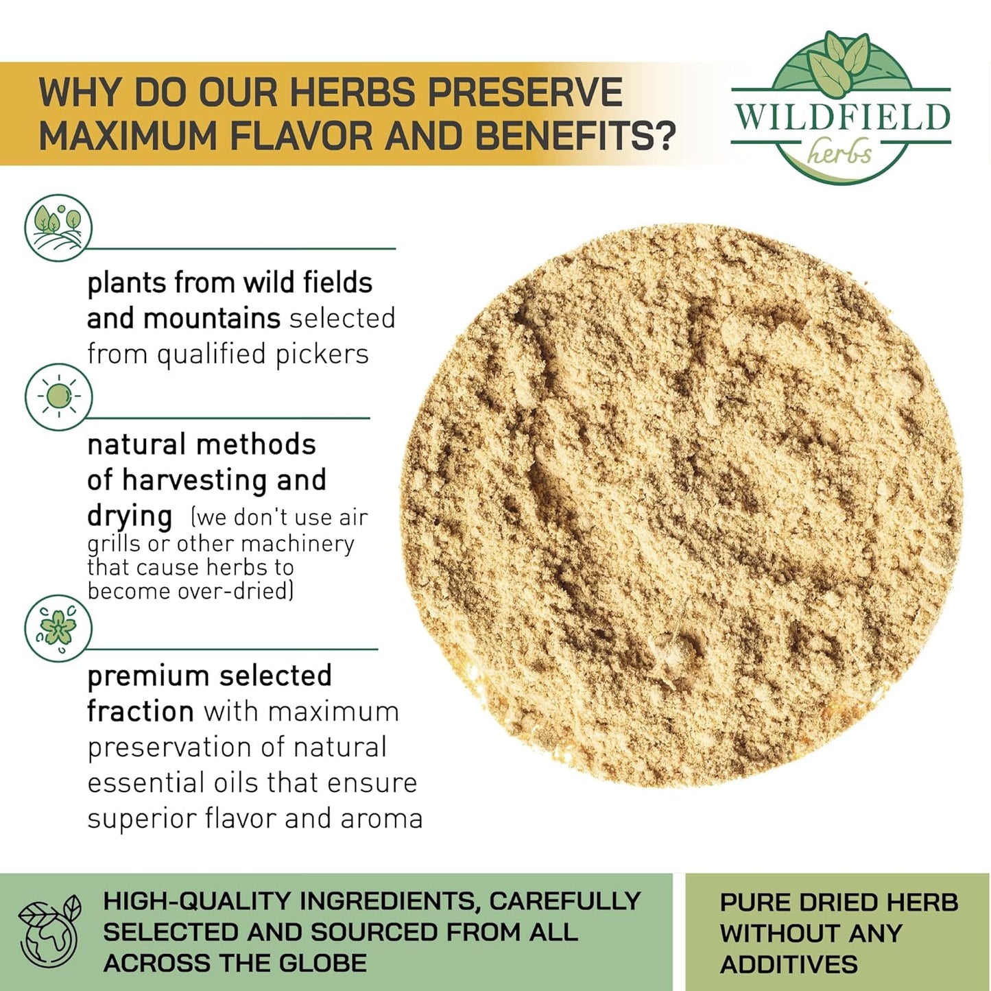 100 Bags Ginger Tea Ginger Root Tea Dry Dried Herb (Zingiber Officinale) - 100 Count 1.5g Bags Raíz De Jengibre