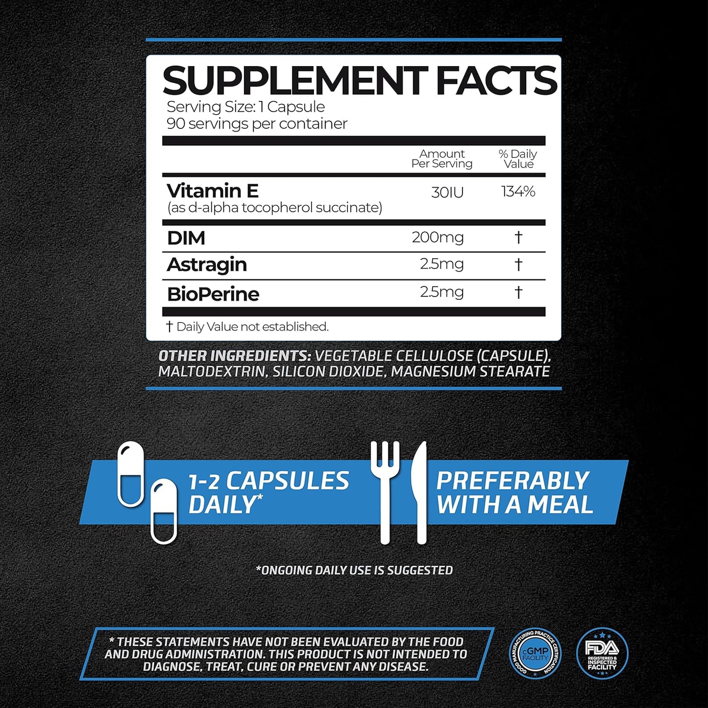2X-TESTO Stack | DIM 3X & Testodren Bundle | Support Testosterone Levels | Improve Muscle Growth | Made in USA
