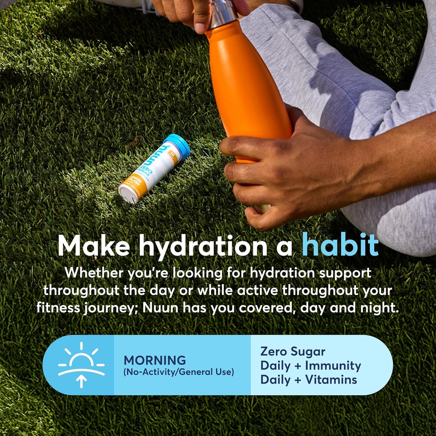 Nuun Zero Sugar Hydration Electrolyte Tablets - Magnesium, Calcium, Potassium, Chloride & Sodium, Light & Delicious Fruit Flavors, No Sugar, Gluten Free, Vegan, Mixed Berry 4 Pack (40 Servings Total)