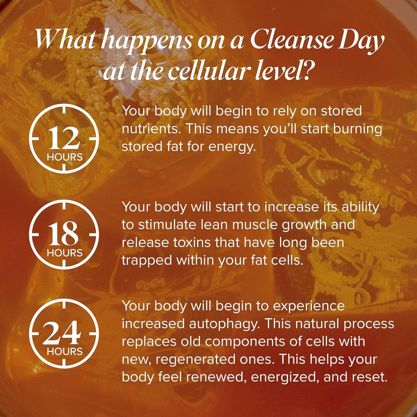 Isagenix Cleanse for Life - Powder Supplement for Cleanse Drink with No Laxatives or Diuretics - Support Metabolism with Vitamin B12 & Niacin -Peach Mango -3.4 Oz (16 Servings)