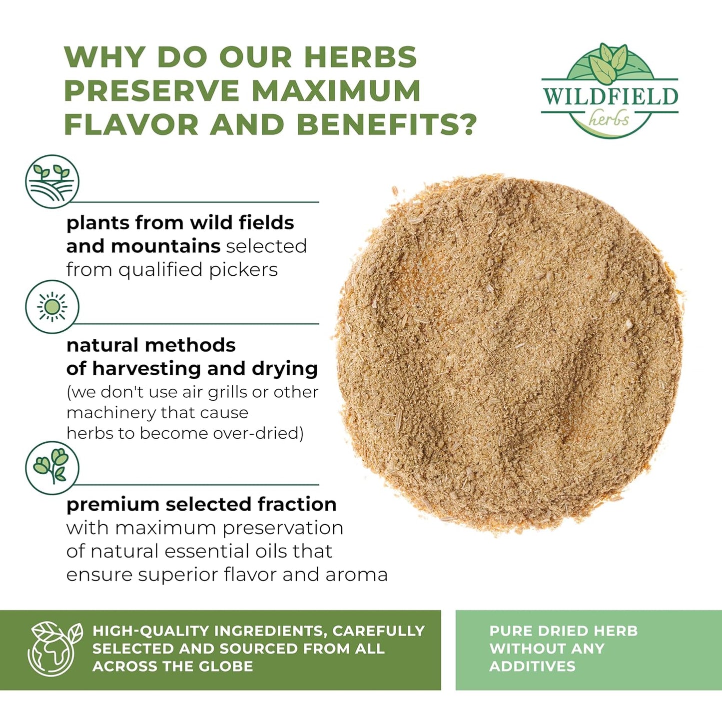 100 Bags Fennel Tea Fennel Seed Tea Herbal (Foeniculum Vulgare) - 100 Count 1.5g Bags Herb Hinojo