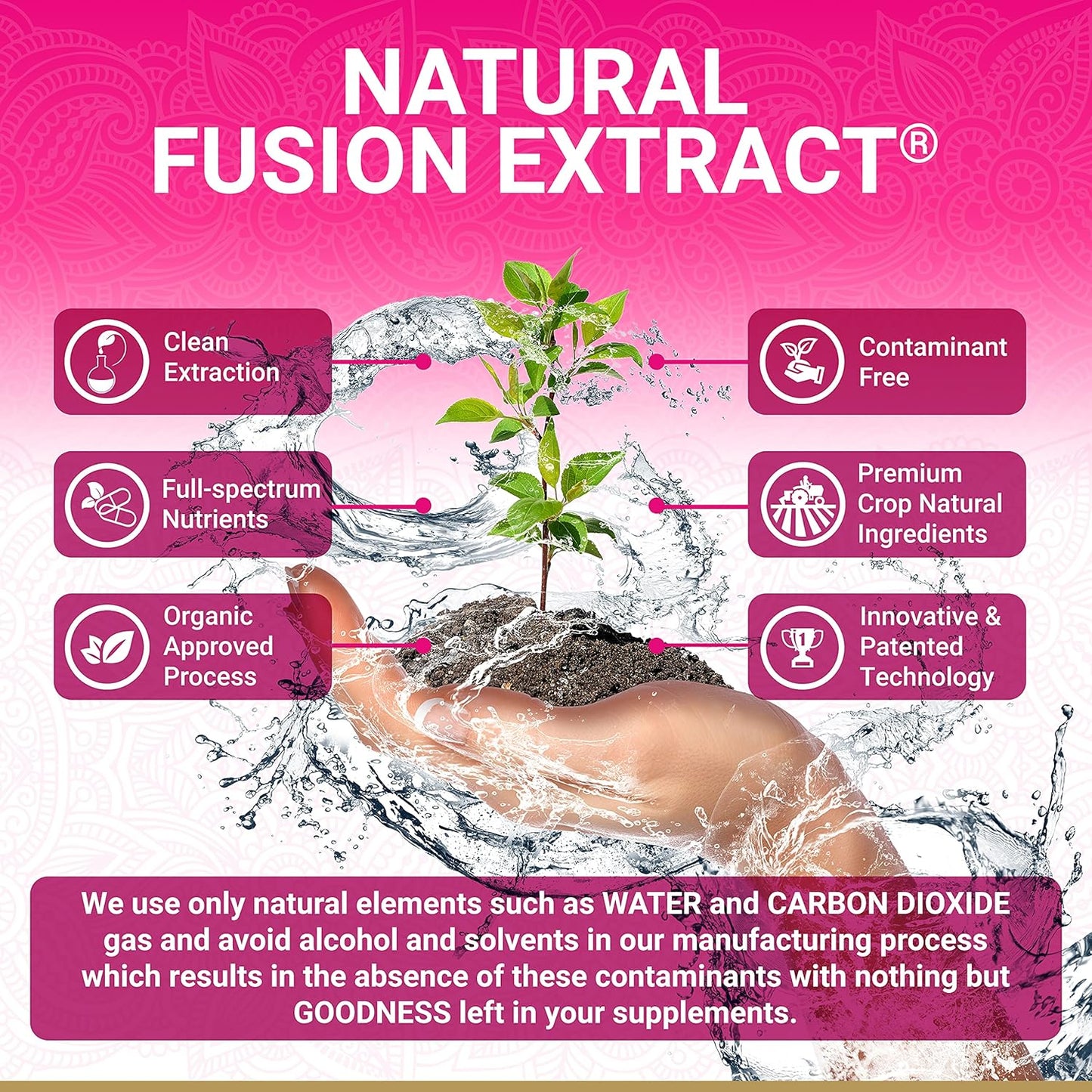 Menopause Supplements for Women - USDA Organic | Menopause Support | Female Hormone Balance Supplement | Also Supporting with Premenopause and Perimenopause | 60 Vegan Capsules