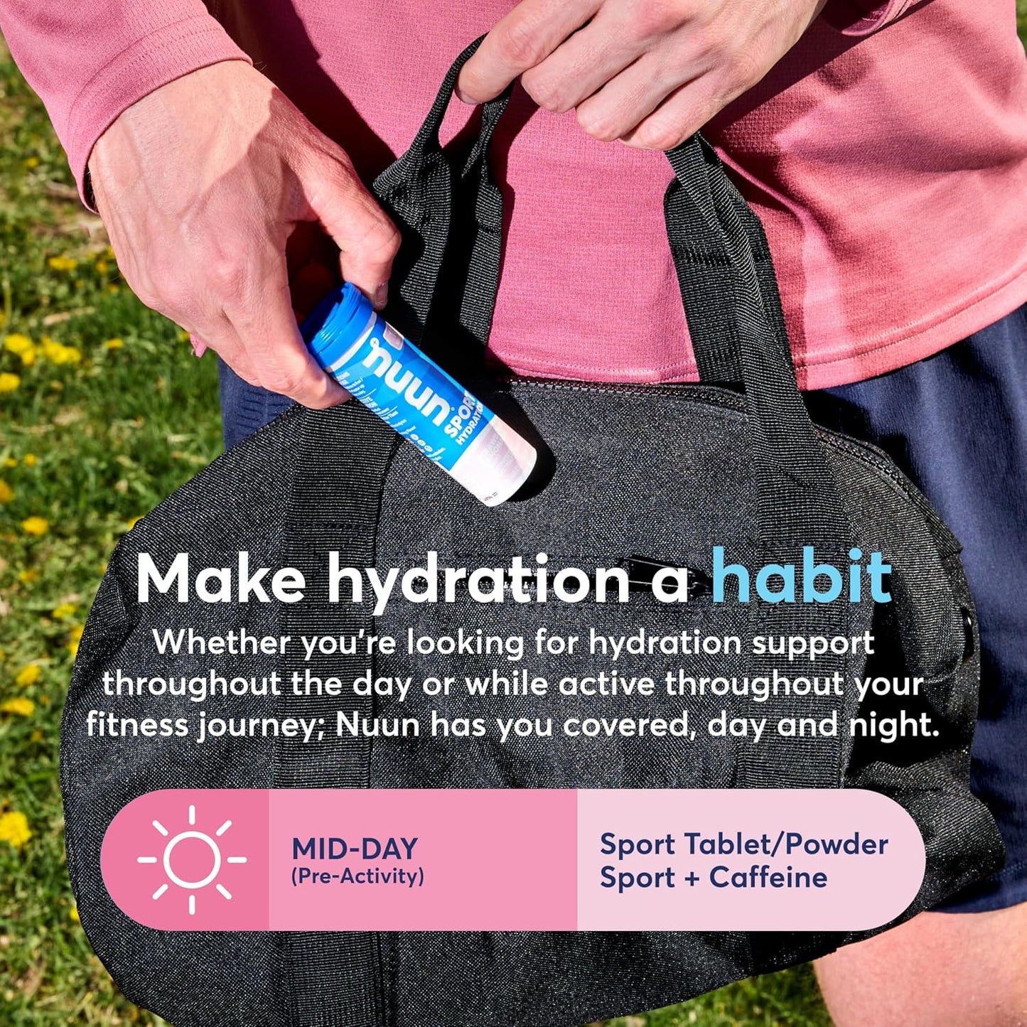 Nuun Sport Electrolyte Tablets for Proactive Hydration, Mixed Flavors, 4 Pack (40 Servings)