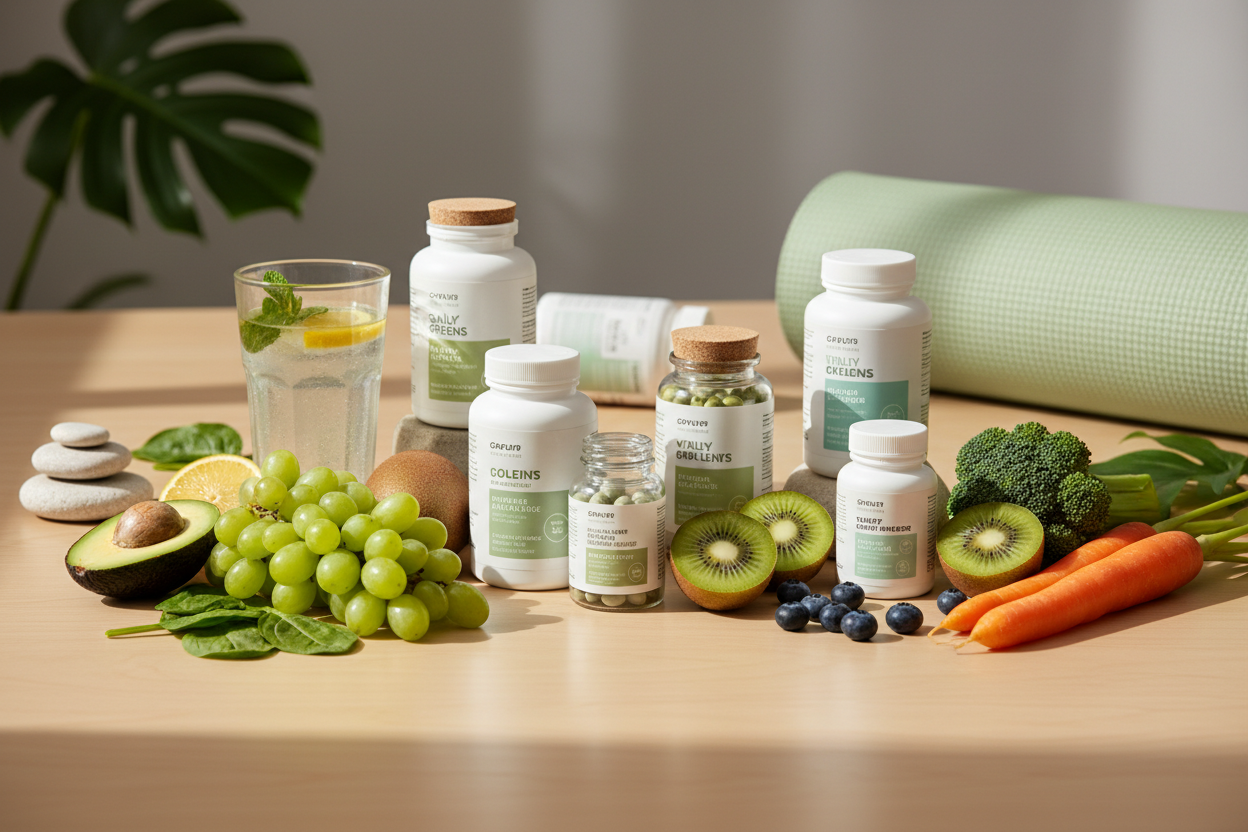 healthy lifestyle and supplements 